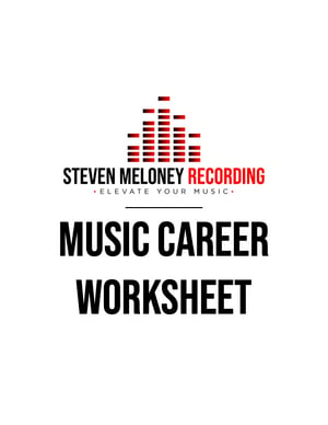 Music Career Worksheet Cover